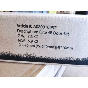 Usa din inox cu cadru built-in 81 x 57 x 4 cm pentru insula si bucatarie exterioara Grandhall Elite 4B - A08001005T - Img 16