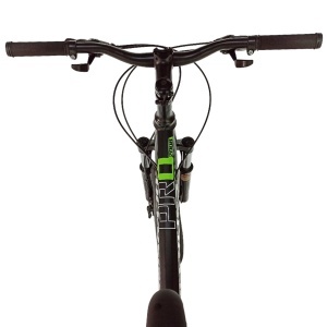 Bicicleta BR Tsunami ProMG 24", cadru otel 13", jante magneziu, manete secventiale, frane disc, 21 viteze, negru - Img 9
