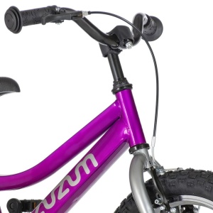 Bicicleta copii 16" ZUZUM Bella, mov/argintiu, varsta 4-6 ani - Img 7