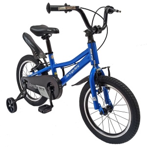 Bicicletă copii BR Neptune Kids 16", cadru oțel, albastru, varsta 4 - 6 ani - Img 2