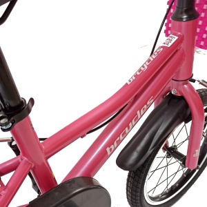 Bicicletă copii BR Neptune Kids 16", cadru oțel, roz, varsta 4 - 6 ani - Img 5