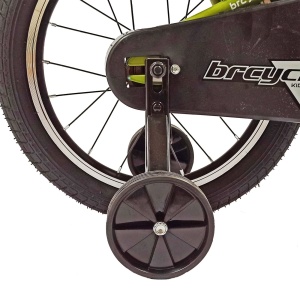 Bicicletă copii BR Neptune Kids 16", cadru oțel, verde, varsta 4 - 6 ani - Img 6