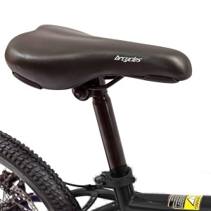 Bicicleta copii BR Tornado 20", cadru aluminiu 12", manete revoshift, frane disc, 7 viteze, negru, varsta 7-10 ani - Img 12