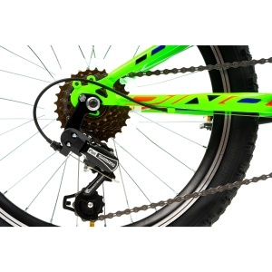 Bicicleta Copii DHS Sonic - 20 Inch, Verde - Img 5