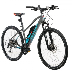 Bicicleta Electrica Devron 28162 - 28 Inch, M, Gri - Img 2