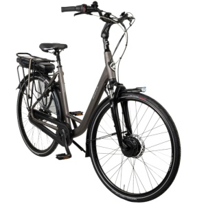 Bicicleta Electrica Stella Livorno Dama FDST RTE 2.1 - 28 Inch, L, Gri - Img 2