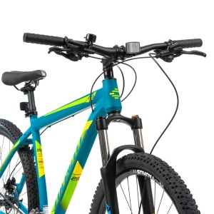 Bicicleta MTB Colinelli COL27, Marimea L, 29 inch, Verde, Schimbator Shimano Altus, 24 Viteze, Cadru Aluminiu, Frane pe Disc - Img 5