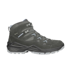 Bocanci Dama Lowa Sirkos Evo Gtx Mid Anthracite/Ice Blue