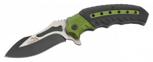 Briceag Cobra Cattara lama 9.5cm verde/negru TT13257