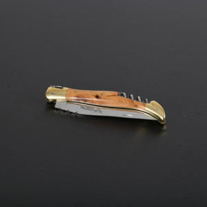 Briceag cu Tirbuson Laguiole en Aubrac, Maner Ienupar lama 12cm - LGL0312GEL/FSJ1 4