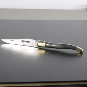 Briceag Laguiole en Aubrac Maner Corn Taur lama 12cm - LGL0212CPL/SSI1 2
