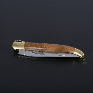 Briceag Laguiole en Aubrac, Maner lemn Tec lama 12cm - LGL0212TKL/FSJI1 4