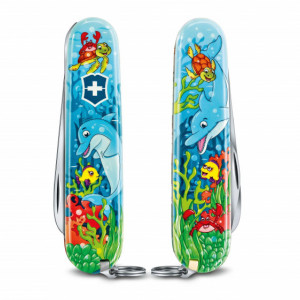 Briceag My First Victorinox, Dolphin - 0.2373.E1 3