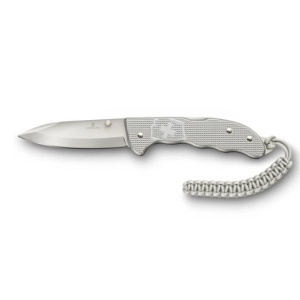 Briceag Victorinox Evoke Alox One Hand,136 mm, Silver 0.9415.D26 - Img 2