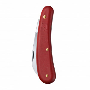 Briceag Victorinox pentru altoit lama usor curbata, rosu - 1.9201