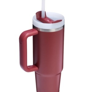 Cana termoizolanta Stanley The Quencher H2.O FlowState Tumbler 0.89L, Cranberry - 10-12551-155 - Img 2