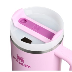 Cana termoizolanta Stanley The Quencher H2.O FlowState Tumbler 1.20L, Cherry Blossom - 10-10825-050 - Img 3