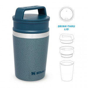 Cana Termoizolanta Stanley The Shortstack Travel Mug Hammertone Ice 0.23 L - 10-02887-068 2