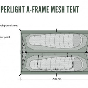 Cort 2 Persoane DD SuperLight – A Frame-panza anti insecte - 0707273933768 8
