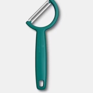 Curatator Victorinox Rho Peeler, lama dreapta, Green - 6.0950.4