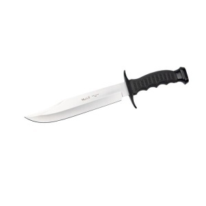 Cutit Outdoor Muela 95-221, maner cauciuc si zamak negru lama 22cm - Img 2