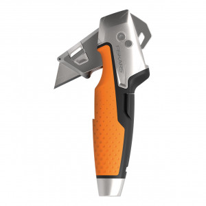 Cutit utilitar cu lama trapezoidala pentru zugravi Fiskars CarbonMax, 1027225, 191 mm, 244 g - Img 8
