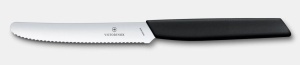 Cutit Victorinox Swiss Modern pentru masa, lama 11cm, Black 6.9003.11W