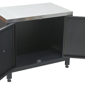 Dulap modular Torino 2 Cattara pentru bucatarie exterioara, suport de gratar, 80x47x69cm - TT14126 - Img 3