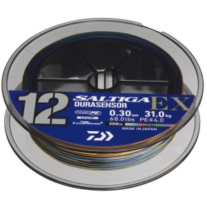 Fir Textil Daiwa Saltiga 12-Braid Multicolor 300m