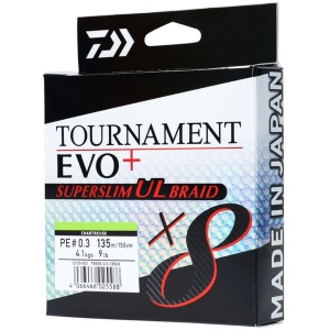 Fir Textil Daiwa Tournament 8xBraid EVO+ Superslim 135m - Img 2