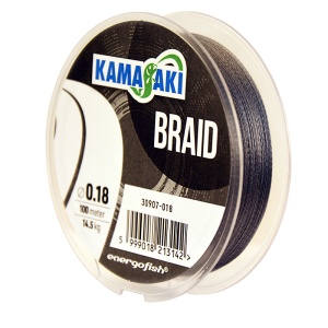 Fir Textil Kamasaki Braid, Grey, 100m
