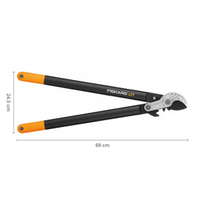 FISKARS Foarfeca nicovala pentru ramuri groase PowerGear L77, L, Ø 50 - Img 4