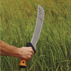 FISKARS Maceta Fiskars Solid, 61.7 cm, negru/portocaliu - 1051235 - Img 8