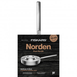 FISKARS Tigaie din inox pentru sote Fiskars Norden, Ø 26 cm - 1026906 - Img 4
