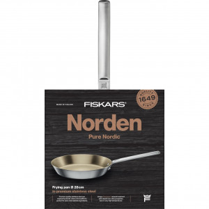 FISKARS Tigaie din otel inoxidabil, antiaderenta, Fiskars Norden, Ø 28 cm - 1067633 - Img 4