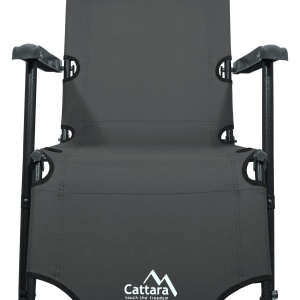Fotoliu Camping Cattara Comfort Antracit TT13513 - Img 2