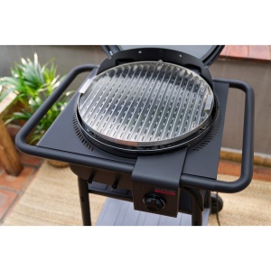 Gratar electric 2.100 W si pe carbuni hibrid, 370 grade Celsius, TRU-Infrared, Char-Broil Patio Bistro E2Coal - 140255 - Img 11