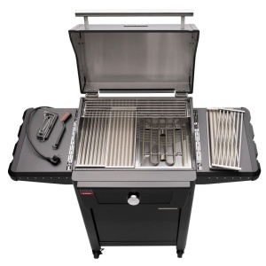 Gratar electric Char-Broil Evolve, display, grile din fonta, TRU-Infrared - 140993 - Img 4