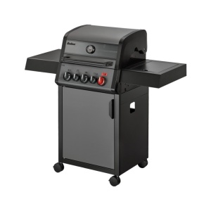 Gratar pe gaz, 3 arzatoare inox, arzator infrarosu, grile fonta, Enders Hyde 3 SIKR Turbo - 804033