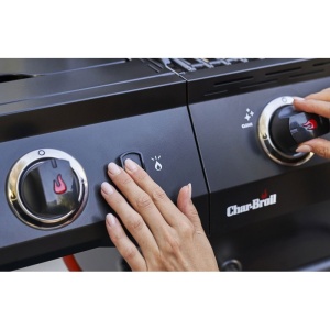 Gratar pe gaz Char-Broil Advantage Core B4 cu 4 arzatoare si arzator lateral, grile din fonta, TRU-Infrared - 140971 - Img 10