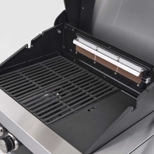 Gratar pe gaz cu 3 arzatoare din inox Grandhall Premium GT3 si arzator lateral sear burner - K03000281A, incastrabil - Img 7
