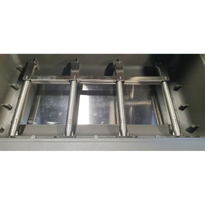 Gratar pe gaz cu 5 arzatoare 4 inox si 1 infrarosu, incastrabil, grile si plita fonta, Grandhall Pro Elite 4 - K04000383A - Img 12