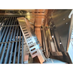 Gratar pe gaz din inox ALL GRILL Allrounder L cu 4.1 arzatoare si arzator ceramic pentru rotisor - 100304 - Img 9