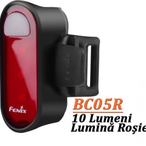 Lanterna bicicleta de spate Fenix BC05R Reincarcabila 10 Lumeni 6 Metri