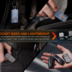 Lanternă EDC - 500 Lumeni 90 Metri Fenix E03R V2.0 Limited Edition - ADV-481-012 - Img 6