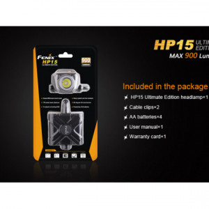 Lanterna frontala Fenix HP15 900 lumeni 178 metri 6