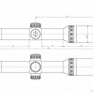 Luneta de arma pentru vanatoare Kahles Helia 1-5x24i SR 4-DH - 10622 3