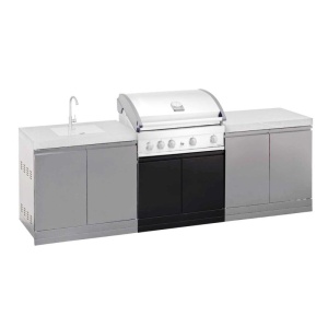 Modul bucatarie de exterior dulap pentru gratar Grandhall - K04000256A - Img 5