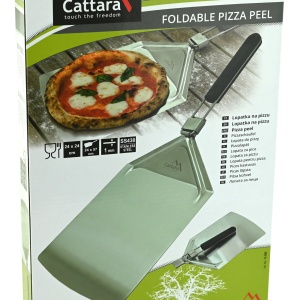 Paleta pentru pizza din inox SS430, Cattara, pliabila, 24x36cm, grosime 1mm - TT14089 - Img 7