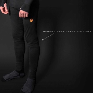 Pantaloni termici Guru Thermal Base Layer negru - Img 2